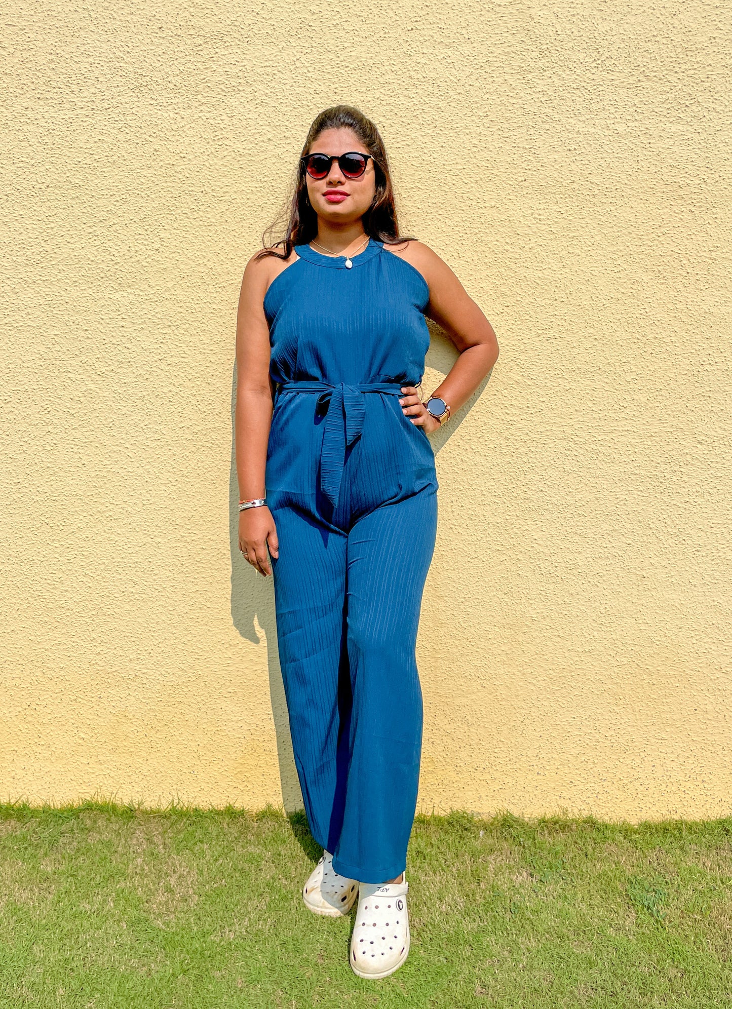 Blue Jumpsuit