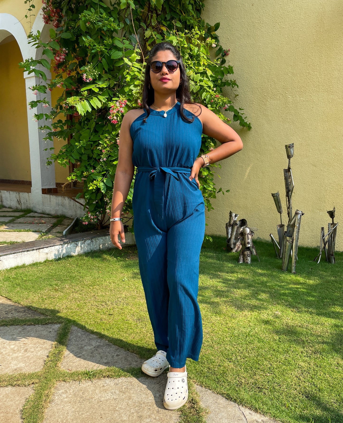 Blue Jumpsuit