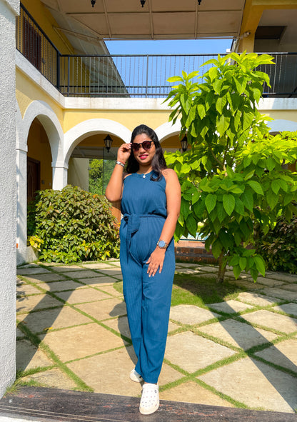 Blue Jumpsuit